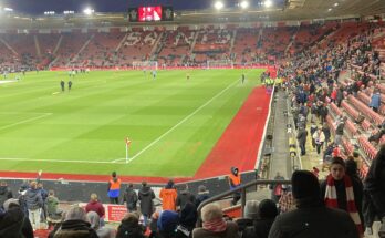 Semi full stadium at night