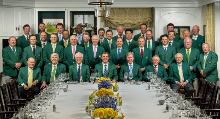 The 2022 Masters Championship Dinner