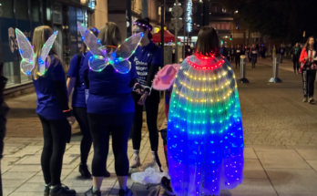 The Southampton Streets were lit up last week for the Cancer Research Shine Walk