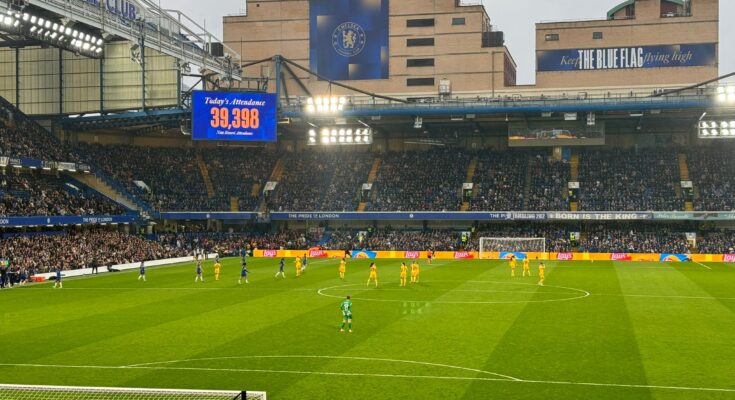 Last year's Semi-Final, Chelsea v Barca.