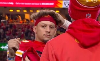 Patrick Mahomes after Kansas City Chiefs' win over the Las Vegas Raiders.