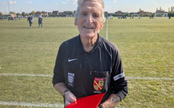 GRASSROOTS football social media has exploded with an outpouring of appreciation for a volunteer referee named Percy, who is still going strong in the centre circle aged 87.
