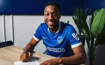 Ebou Adams signs for Portsmouth FC