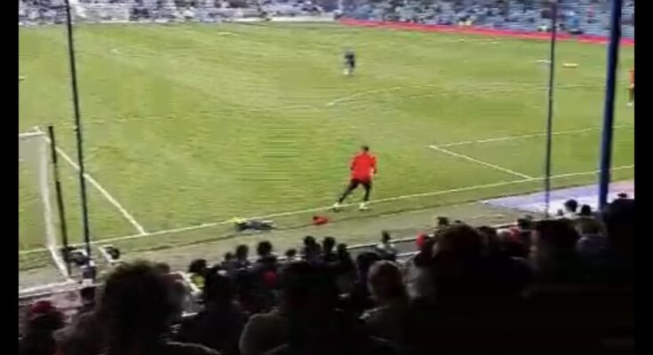 Fans at Fratton Park
