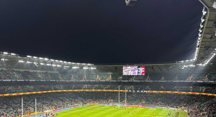 View of Allianz Stadium from second tier seating