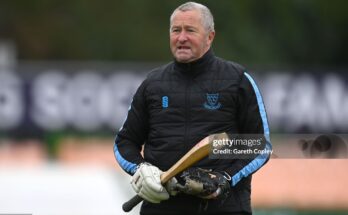 LEICESTER, ENGLAND - MAY 12: Sussex coach Paul Farbrace during the LV= Insurance County Championship Division 2 match between Leicestershire and Sussex at Uptonsteel County Ground on May 12, 2023 in Leicester, England. (Photo by Gareth Copley/Getty Images)