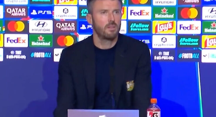 Carrick faces questions from the media after another poor United result